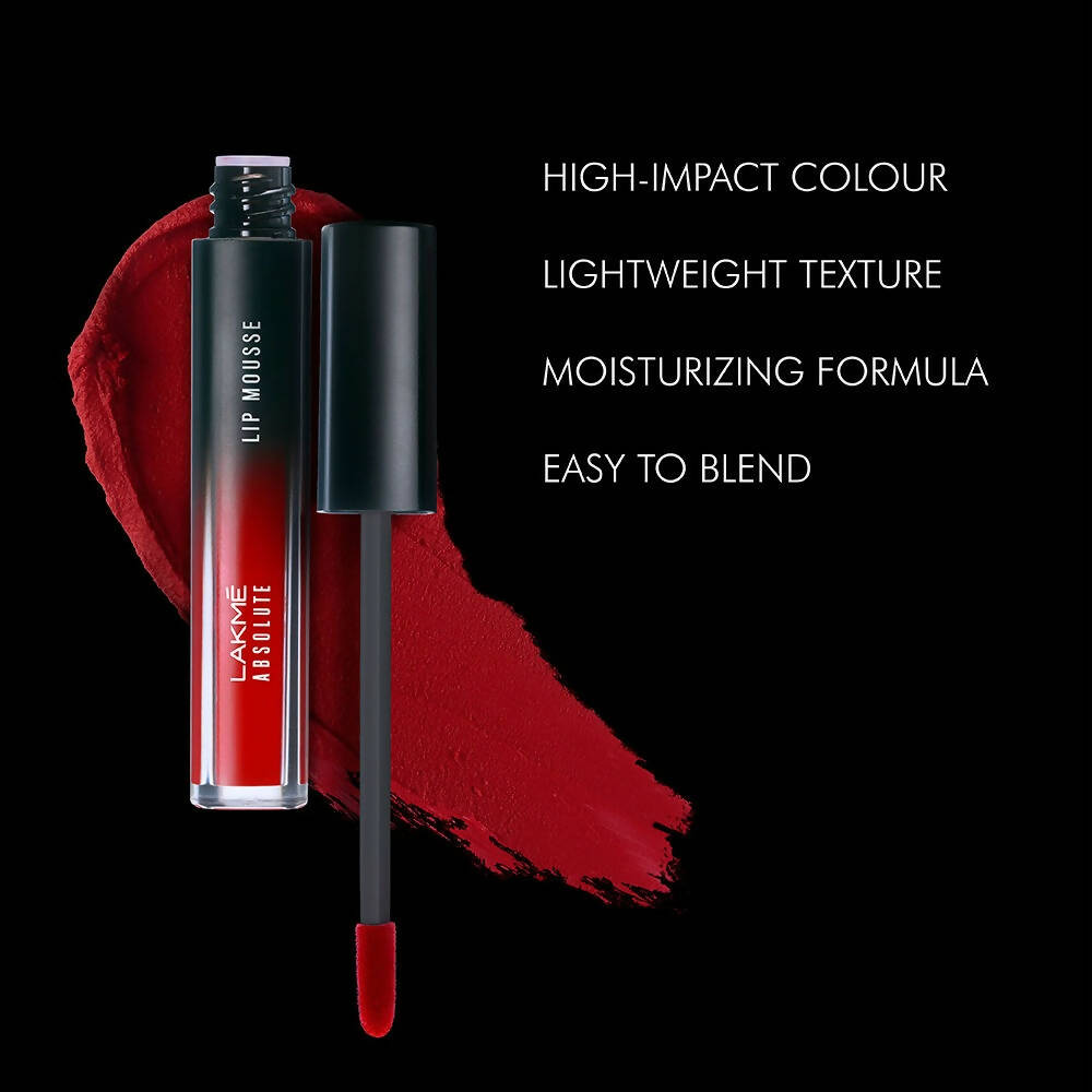 Lakme Absolute Lip Mousse - 304 Chocolate Temptation - Indyancart