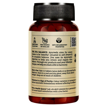 Jiva Ayurveda Pain Calm Tablets - Indyancart