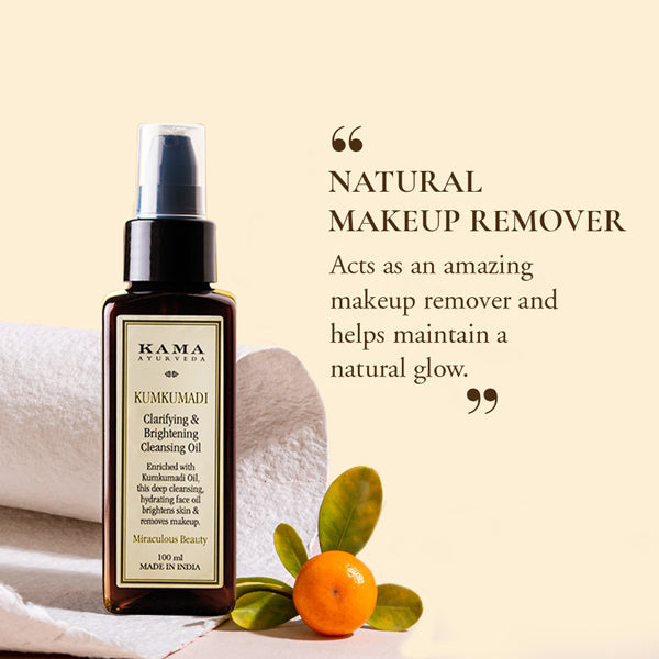 Kama Ayurveda Kumkumadi Clarifying & Brightening Cleansing Oil - Indyancart