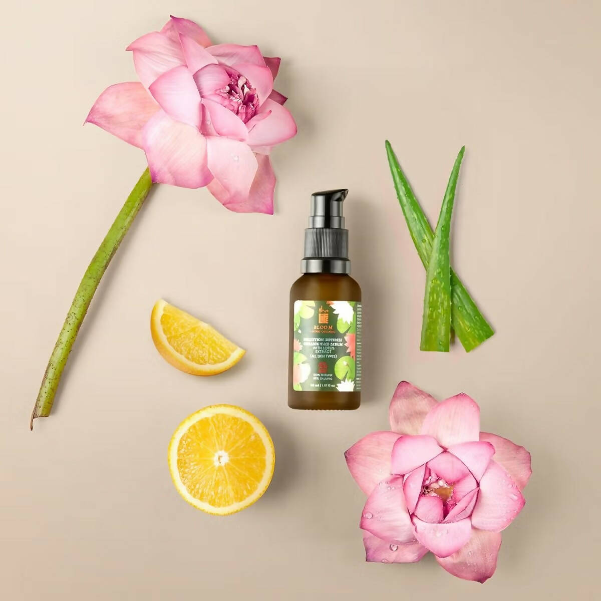 Isha Life Pollution Defense Organic Face Serum - Indyancart