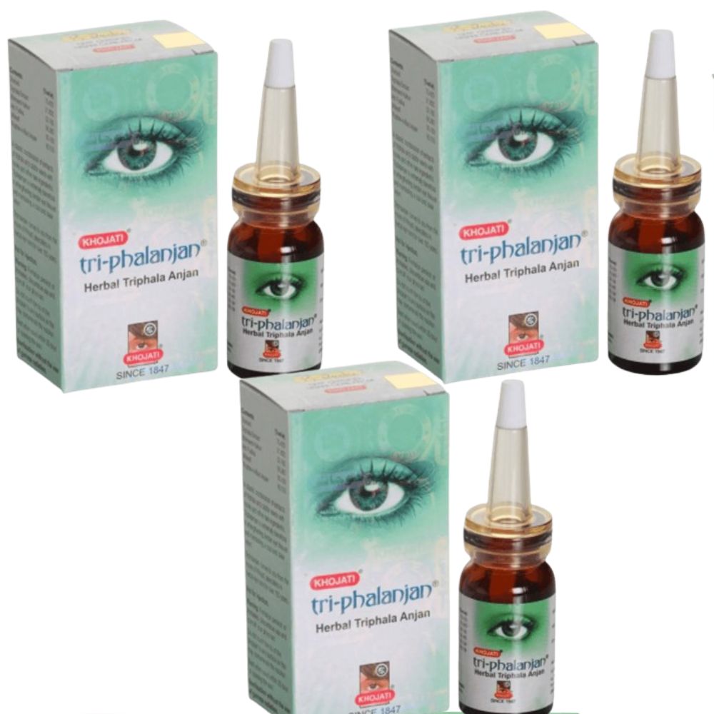 Khojati Triphalanjan Eye Drops - Indyancart