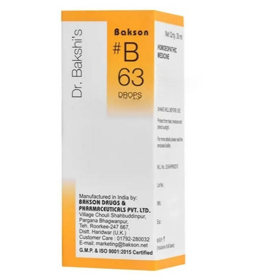 Bakson's Homeopathy B63 Drops