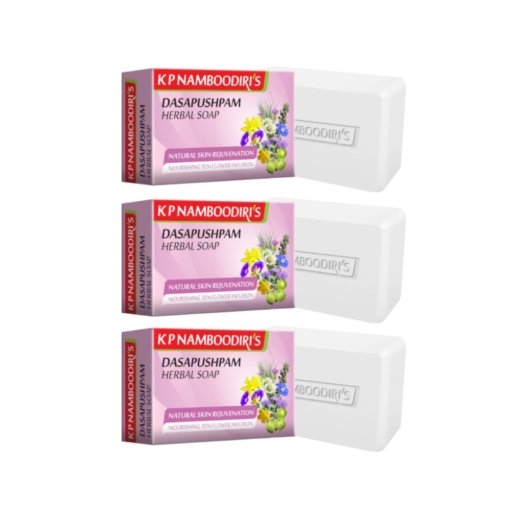 Kp Namboodiri's Dasapushpam Herbal Soap - Indyancart