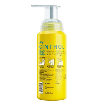 Cinthol Lime Foam Body Wash