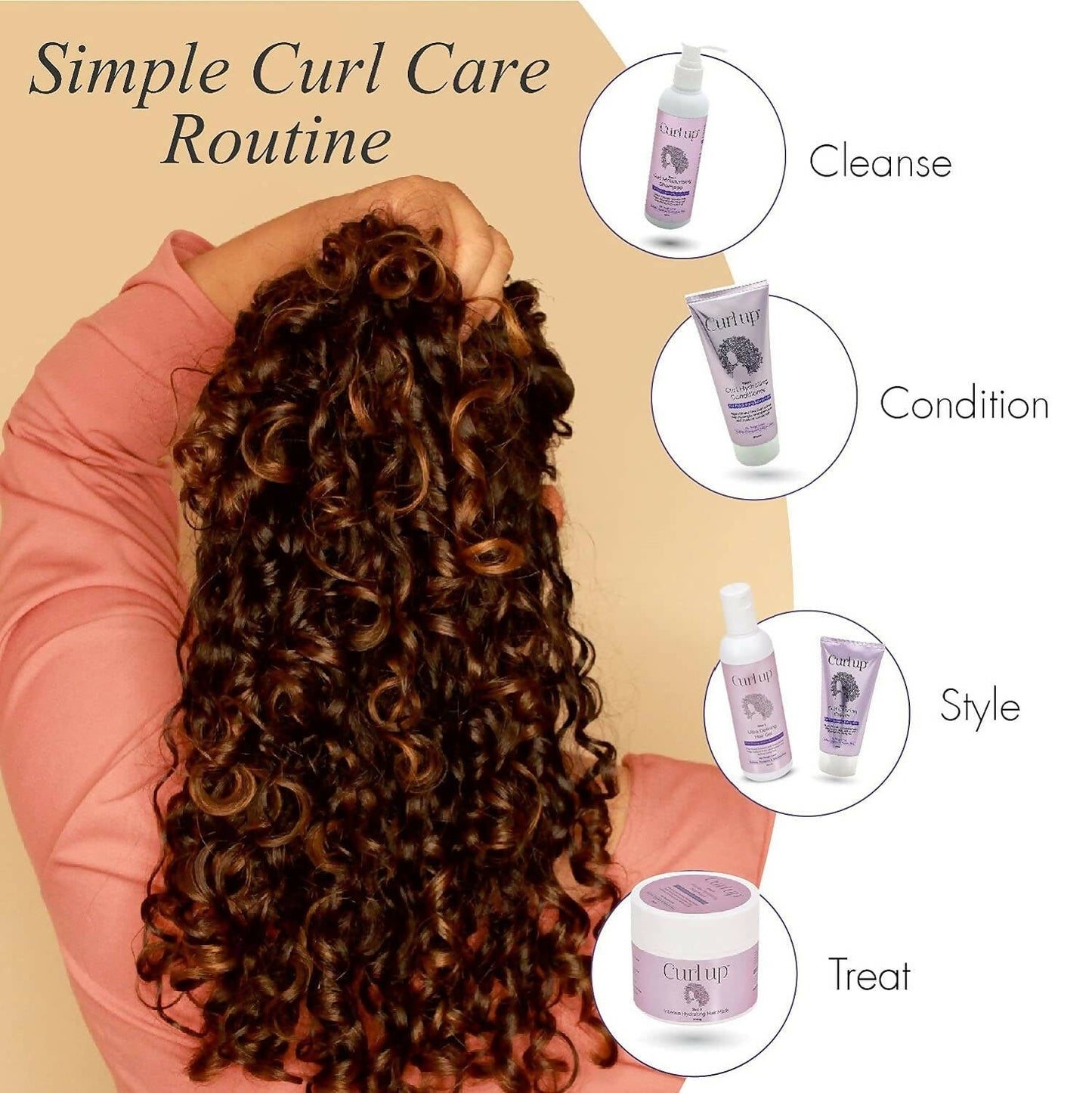 Curl Up Weightless Curl Enhancing Mousse - Indyancart