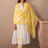 Dhiyona IE Women Floral Embroidered Regular Thread Work Pure Cotton Kurta with Trousers & With Dupatta