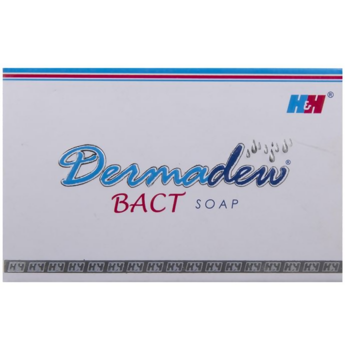 Dermadew Bact Soap for Gentle Skin Cleansing, Protection & Hydration - Indyancart