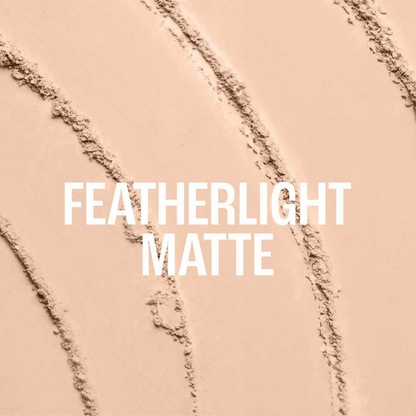 Lakme Forever Matte face powder in soft pink compact with a smooth, matte finish and subtle pink shade.