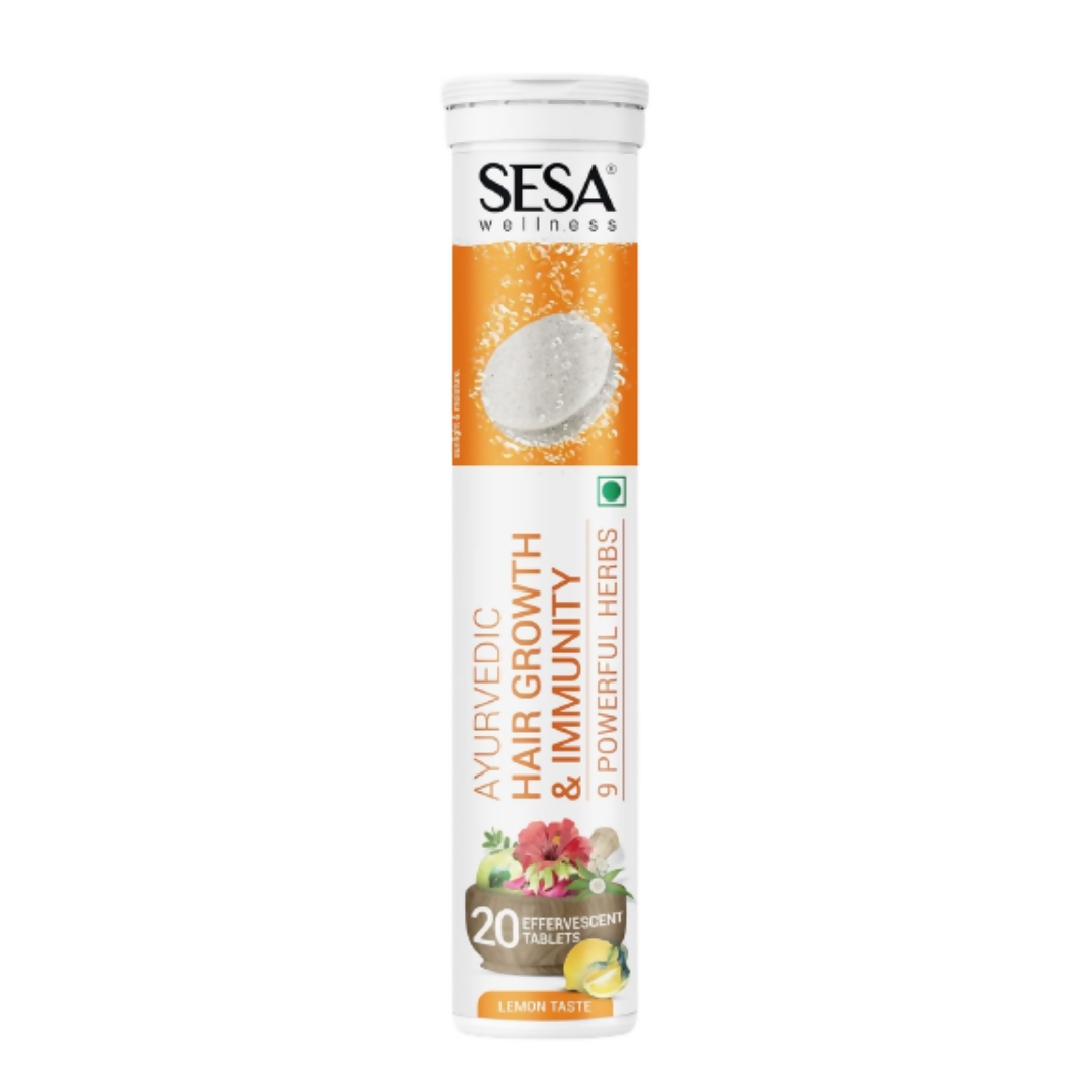 Sesa Ayurvedic Hair Growth & Immunity Effervescent Tablets