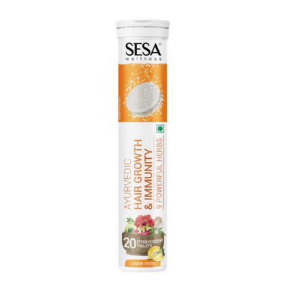 Sesa Ayurvedic Hair Growth & Immunity Effervescent Tablets
