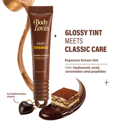 Plum Goodness Kaapi Tiramisu Glassic Lip Balm by BodyLovin'