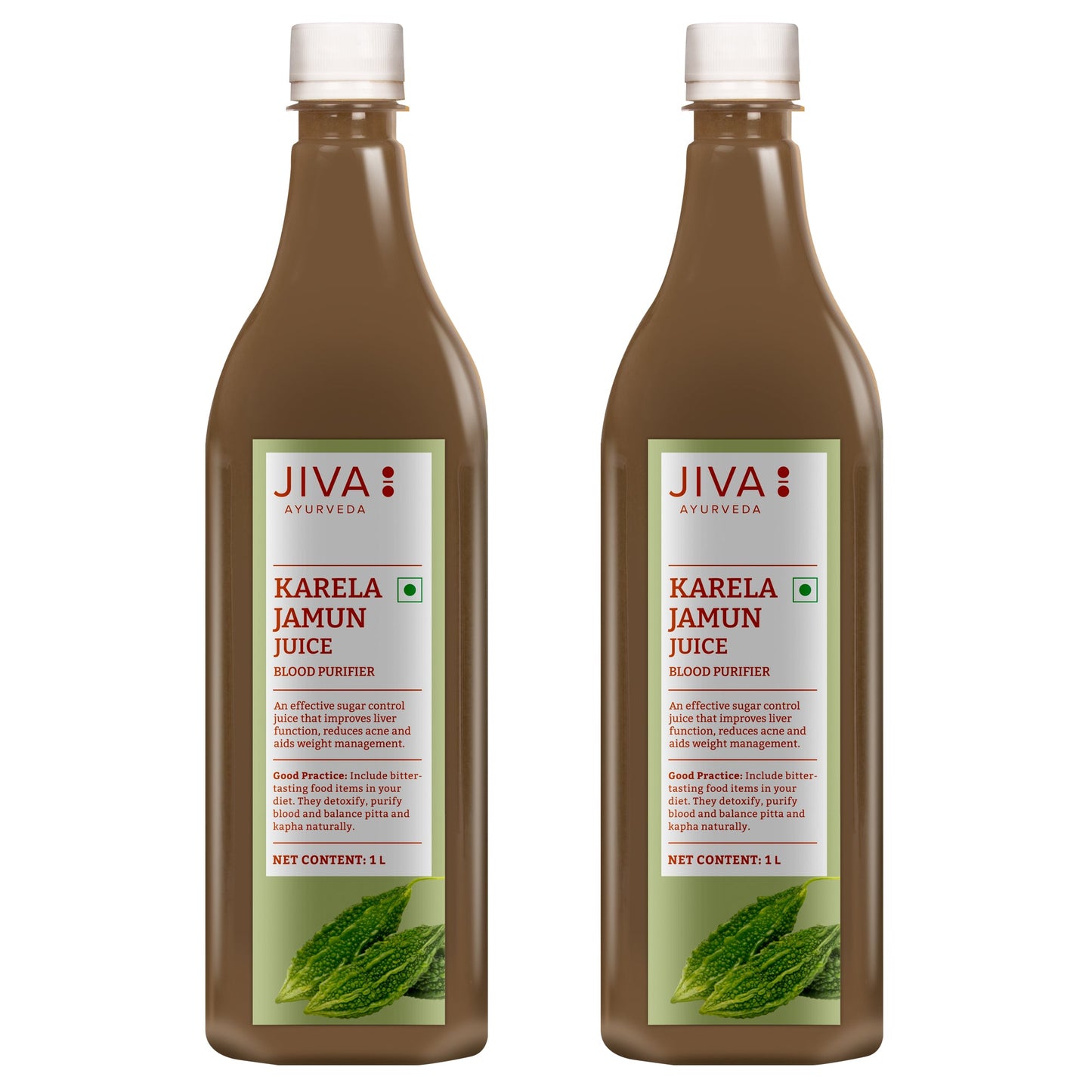 Jiva Ayurveda Karela Jamun Juice 1L