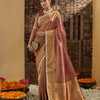 Dhiyona KS Women's Woven Design Zari Saree
