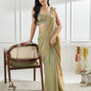 Dhiyona KS Women's Beads and Stones Silk Blend Saree