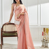 Dhiyona KS Women's Beads and Stones Silk Blend Saree