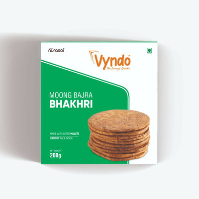 Vyndo Moong Bajra Bhakhri