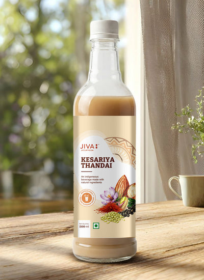Kesariya Thandai - An indigenous beverage made with natural ingredients- 500ml