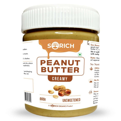 Sorich Organics All Natural Creamy Peanut Buttery