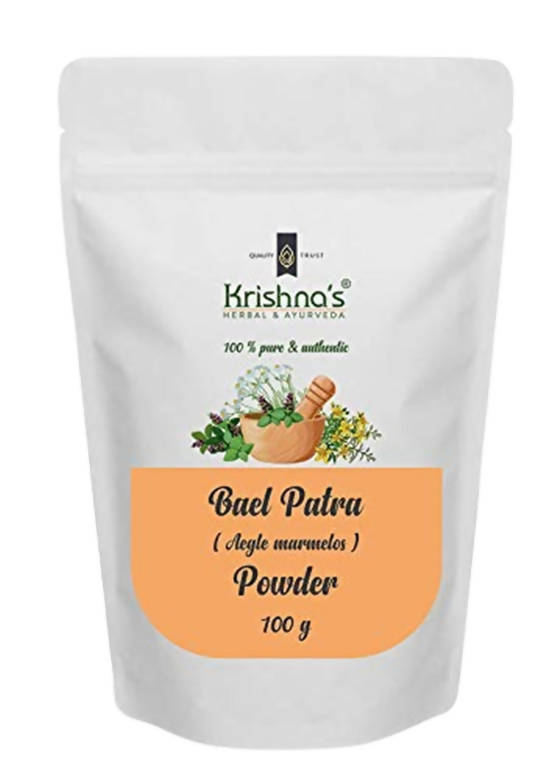 Krishna's Herbal & Ayurveda Bael Patra Powder - Indyancart
