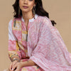 Dhiyona IE Women Printed Regular Pure Cotton Kurta with Trousers & With Dupatta