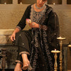 Dhiyona IE Women Ethnic Motifs Embroidered Kurta With Trousers & Dupatta Kurta Sets