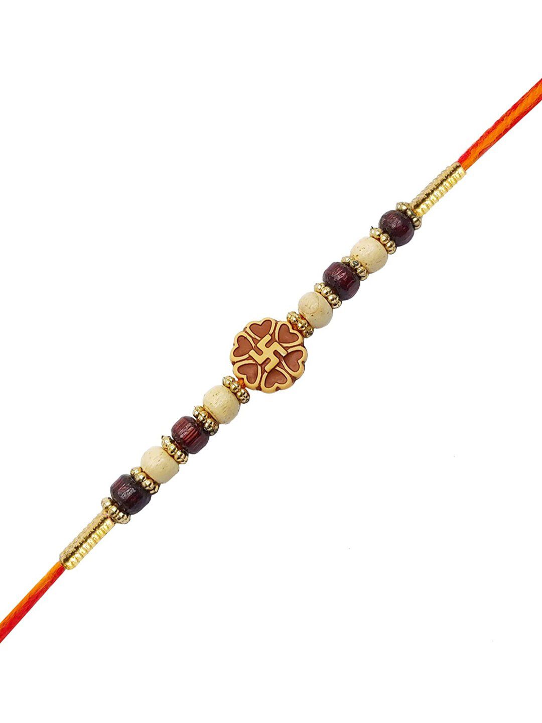 Anouk Unisex Set Of 2 Beaded Thread Rakhi