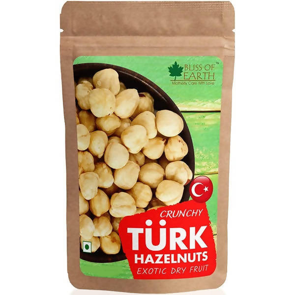 Bliss of Earth Crunchy Turk Hazelnuts - Indyancart