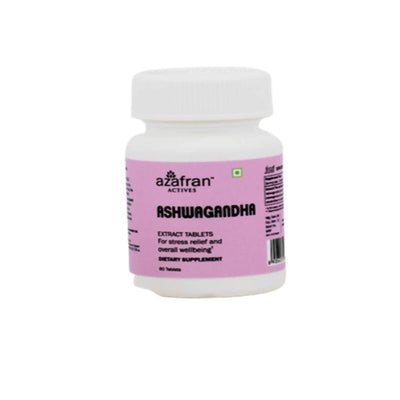 Azafran Actives Organic Ashwagandha Extract Tablets