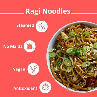 Healthy Master Ragi Millet Noodles - Healthy & Nutritious - Indyancart