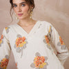 Dhiyona IE Women Floral Printed Regular Kurta with Trousers