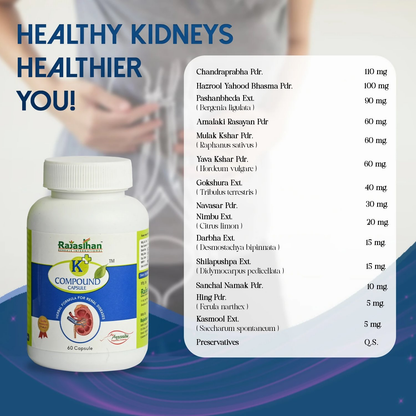 Rajasthan Herbals K+ Compound Capsules