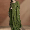Indyancart IE Women Regular Kurta with Trousers & With Dupatta
