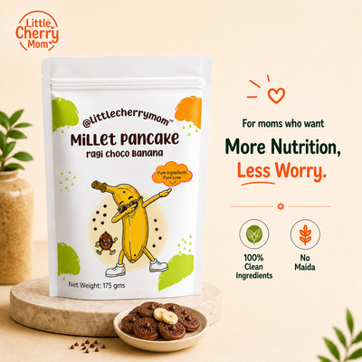 Littlecherrymom Pancake Mix Ragi Choco Banana