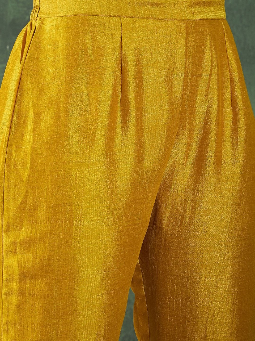 Indyancart VA Women Regular Thread Work Kurta with Palazzos & With Dupatta