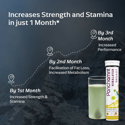 Panchamrit Himalayan SJ 600mg Effervescent Tablets
