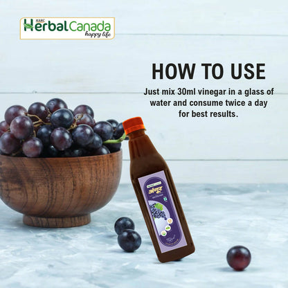 Herbal Canada Grapes Vinegar - Indyancart