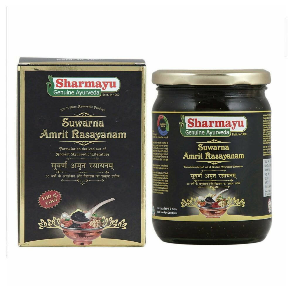 Sharmayu Ayurveda Suwarna Amrit Rasayanam - Indyancart