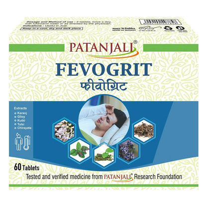 Patanjali Divya Fevogrit Tablets - Indyancart