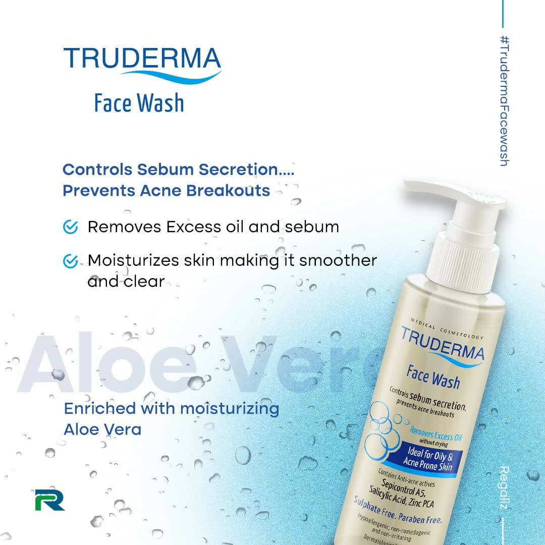 Truderma Face Wash for Oily & Acne Prone Skin - Indyancart