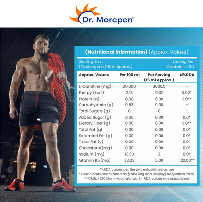 Dr Morpen L-Carnitine Pro Orange
