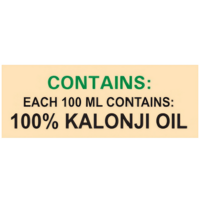 Mahida's Kalonji Oil For Hair Growth, Hair Fall & Glowing Skin Oil