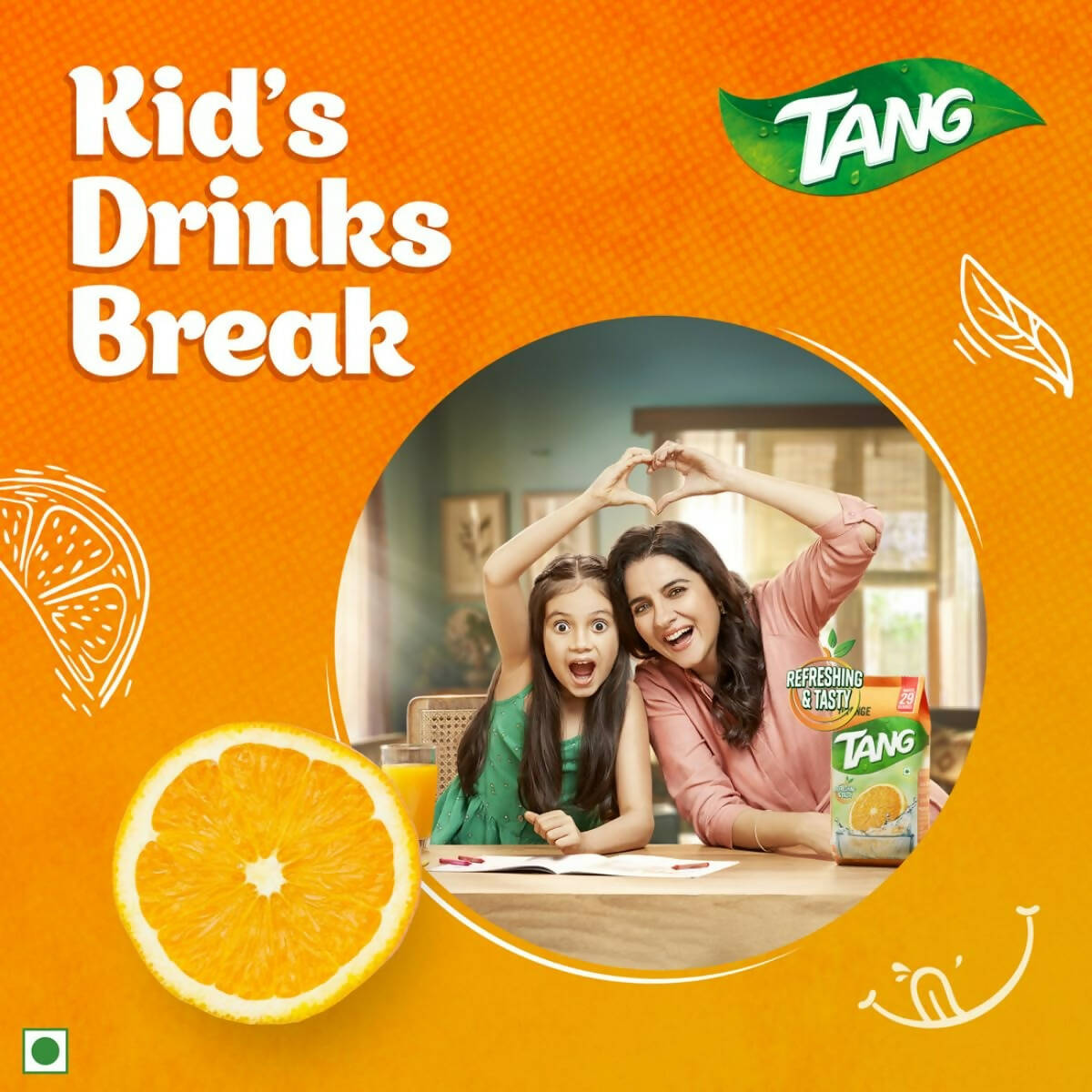 Tang Orange Instant Drink Mix - Indyancart