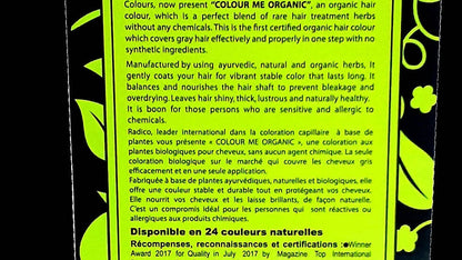 Radico Organic Hair Colour-Dark Brown - Indyancart