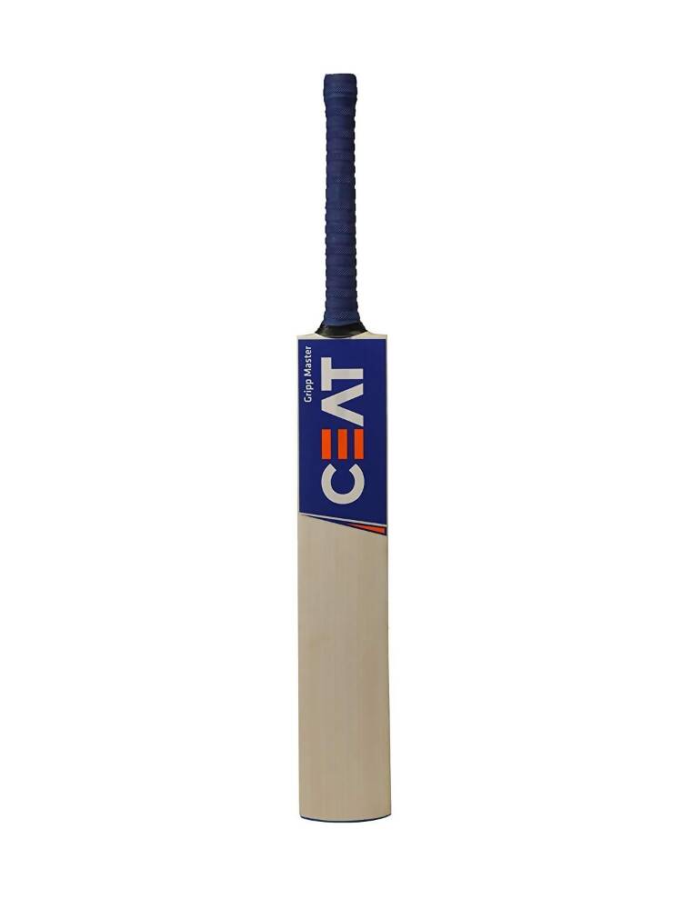 Xtroke Popular Willow cricket bat in full size, showing the wooden blade and grip, designed for cricket game play.