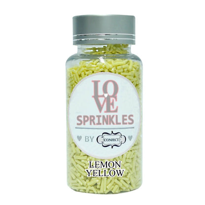 Confect Lemon Yellow Vermicelli Sprinkles