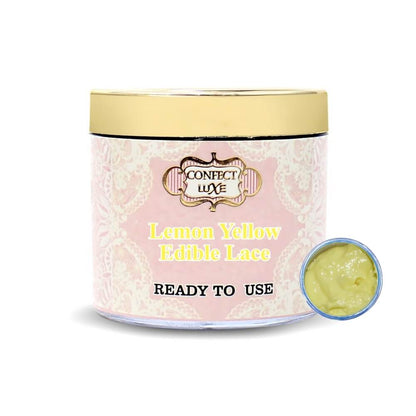 Confect Lemon Yellow | Edible Lace
