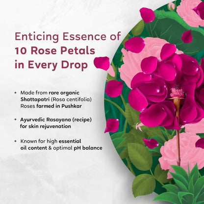 Kapiva Ayurveda Skin Rituals Rose Water - Indyancart