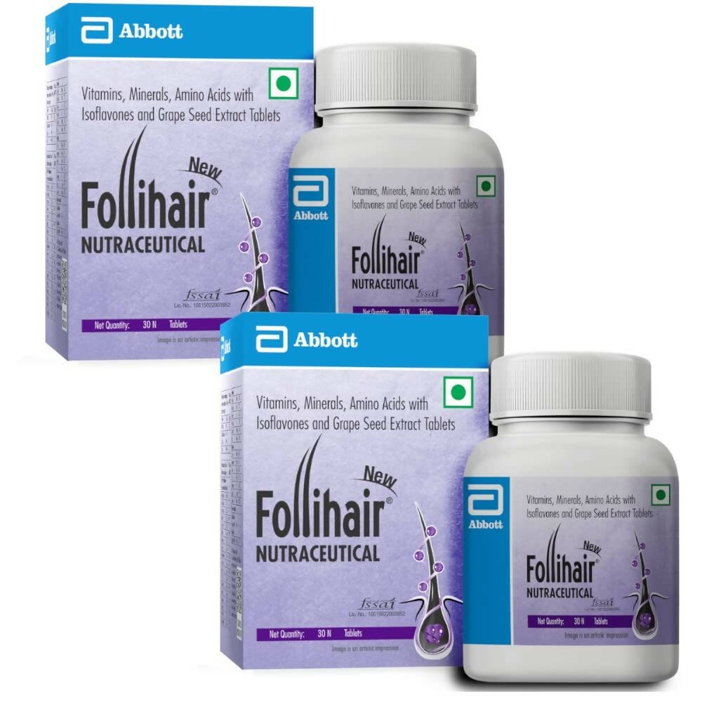 Abbott New Follihair Nutraceutical Tablets - Indyancart