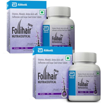 Abbott New Follihair Nutraceutical Tablets - Indyancart