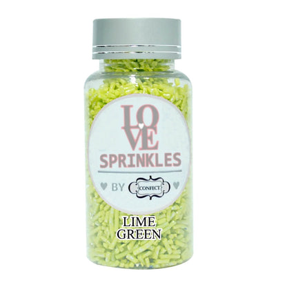 Confect Lime Green Vermicelli Sprinkles